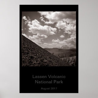 Lassen Volcanic National Park, Cinder Cone Poster