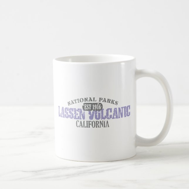 Lassen Volcanic National Park Coffee Mug (Right)