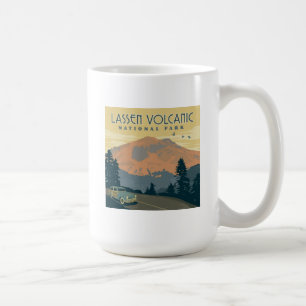 Lassen Volcanic National Park   Road Trip Coffee Mug