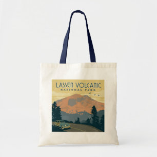 Lassen Volcanic National Park Road Trip Tote Bag