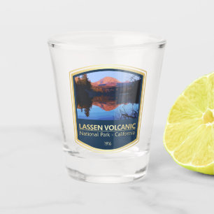 Lassen Volcanic NP (PF1) Shot Glass