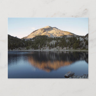 Lassen Volcano and Lake Helen Postcard