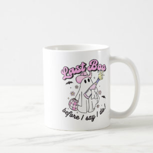 Last Boo Before I Say I Do Cowgirl Ghost Disco Hal Coffee Mug