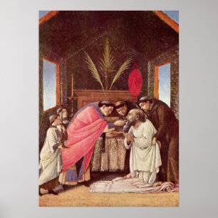 Last Communion of St. Jerome - Botticelli Poster
