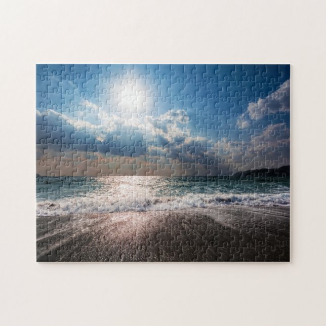 Last Day at the Beach Jigsaw Puzzle (Horizontal)