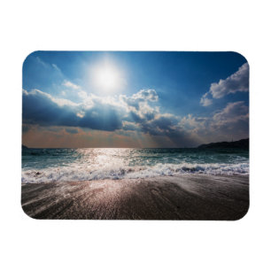 Last Day at the Beach Magnet