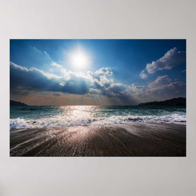 Last Day at the Beach Poster (Front)