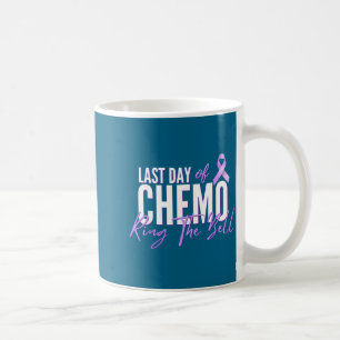 Last Day Chemo Ring Bell Graphic Art Coffee Mug