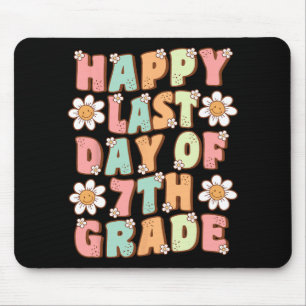 Last Day Of 7th Grade Groovy Seventh Grade Teacher Mouse Pad