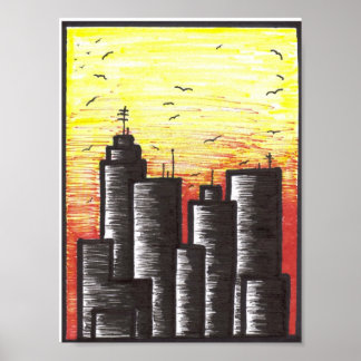 last day of a dying city poster