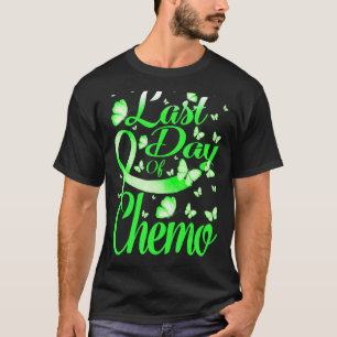Last Day Of Chemo Disability Awareness Butterfly T-Shirt