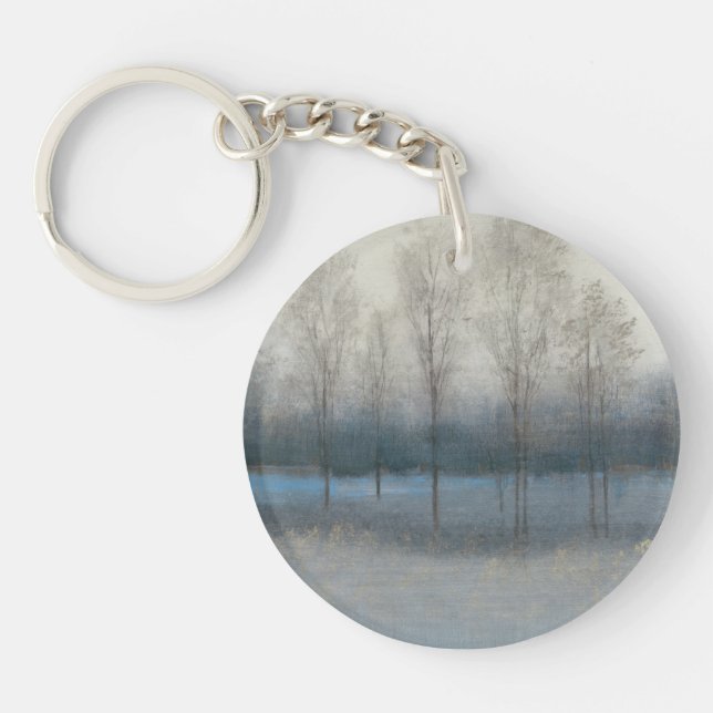 Last Day of Fall Key Ring (Front)