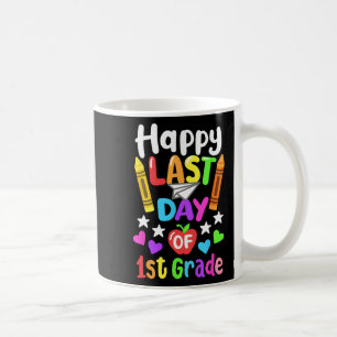 Last Day Of School 1st Grade Cl Of 2024 Kids  Coffee Mug