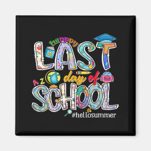 Last Day Of School 2024 Hello Summer Boys Girls Ki Magnet