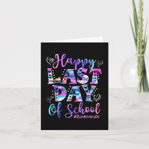 Last Day Of School Bus Driver Life Summer Funny 1  Card