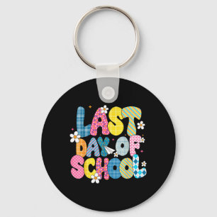 Last Day of School Coquette School Out Graduation Key Ring