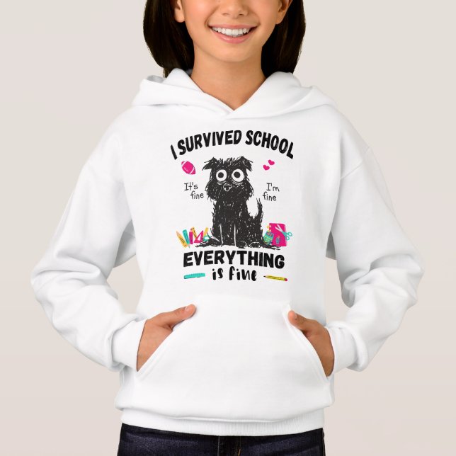 Last day of school, I survived School  (Front)