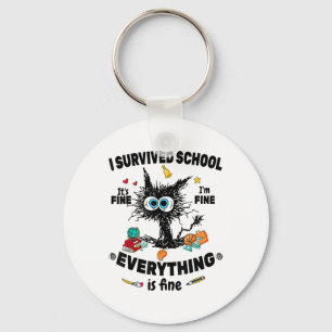 Last Day Of School Key Ring