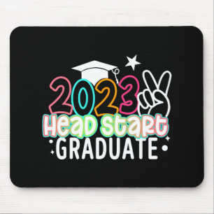 Last Day Of School Kids 2023 Headstart Graduate Mouse Pad