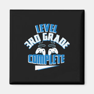 Last Day Of School Level 3rd Grade Complete Gamer Magnet