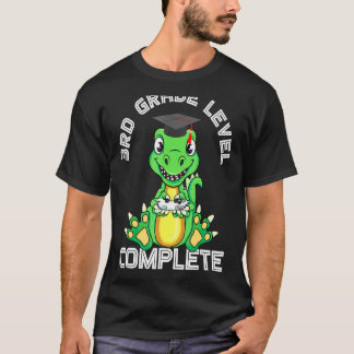 Last Day Of School Level 3rd Grade Level Complete T-Shirt