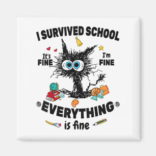 Last Day Of School Magnet