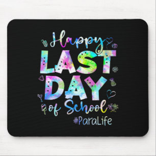 Last Day Of School Para Life Summer Vacation Beach Mouse Pad