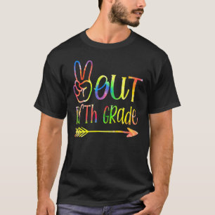 Last Day Of School Peace Out Fifth 5th Grade Teach T-Shirt