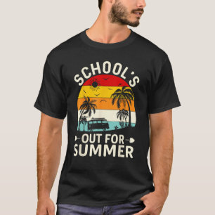 Last Day Of School Retro Schools Out For Summer 11 T-Shirt