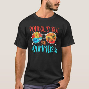 Last Day Of School Retro Schools Out For Summer T-Shirt