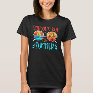 Last Day Of School Retro Schools Out For Summer T-Shirt