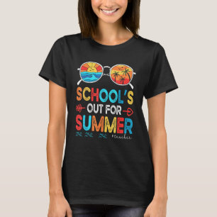 Last Day Of School Retro Schools Out For Summer Te T-Shirt