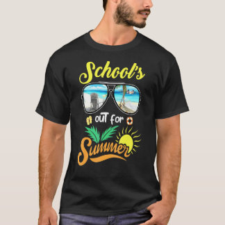 Last Day Of School Schools Out For Summer Teacher  T-Shirt