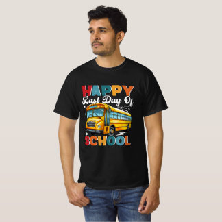 Last day of school shirt for bus drivers