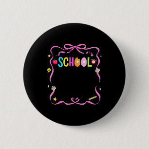 Last Day Of School Sign My Shirt Funny Graduation 6 Cm Round Badge