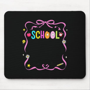 Last Day Of School Sign My Shirt Funny Graduation Mouse Pad