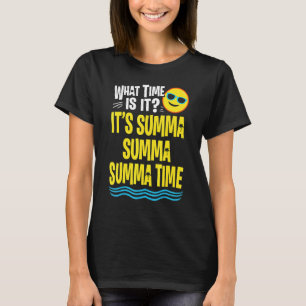 Last Day Of School Summer Time Palm Tree Teacher K T-Shirt