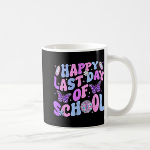 Last Day Of School Teacher Boy Girl Grad Hello Sum Coffee Mug