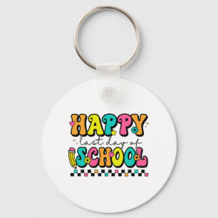 Last Day Of School Teacher Student Graduation 8 Key Ring