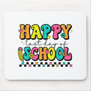 Last Day Of School Teacher Student Graduation 8 Mouse Pad