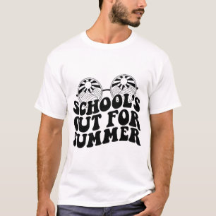 Last Day Of School Teacher Student Hello Summer Ki T-Shirt