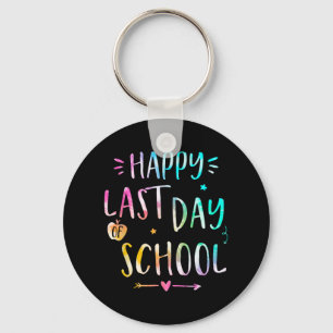 Last Day Of School Teachers Women Kids Key Ring