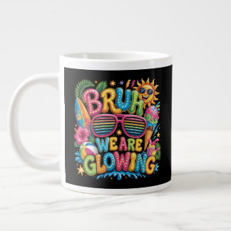 Last Day Of School Tropical Vacation Large Coffee Mug
