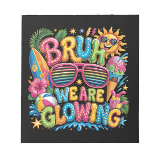 Last Day Of School Tropical Vacation Notepad