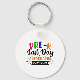 Last Day Of School Year 2025 Autograph Pre K Gradu Key Ring