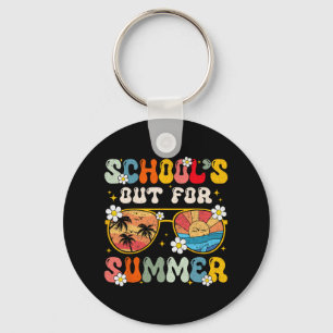 Last Day Of School's Out For Summer Teacher Boys G Key Ring