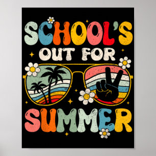 Last Day Of School's Out For Summer Teacher Boys G Poster
