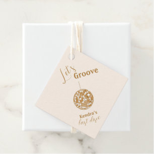 Last Disco Bachelorette Favour Tags