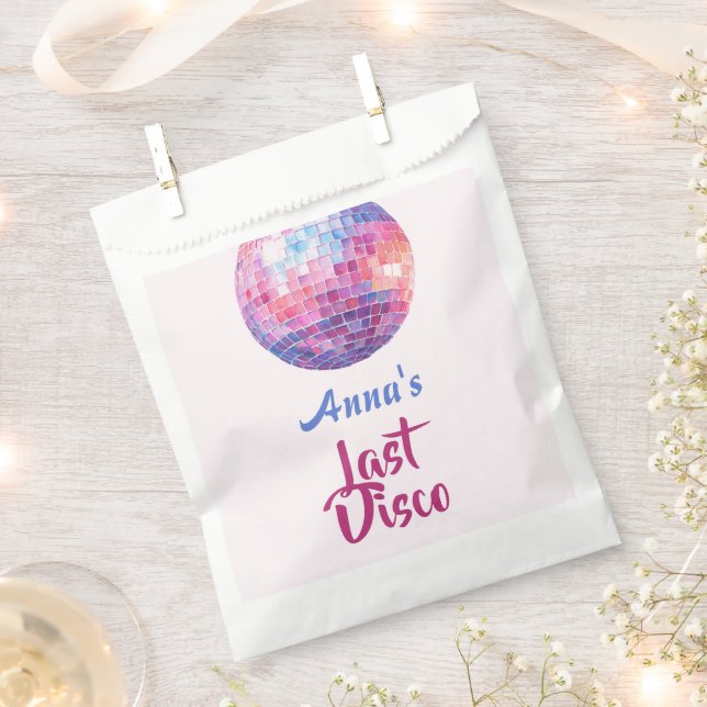 Last Disco Bachelorette Party | Favour Bags (Clipped)