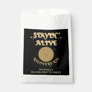 Last Disco Bachelorette Staying Alive Recovery Kit Favour Bag
